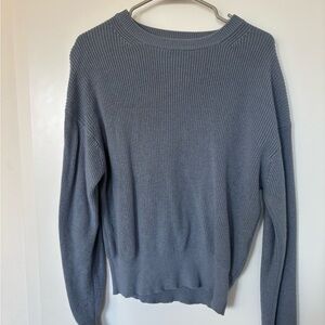 Aritzia Wilfred Blue Sweater